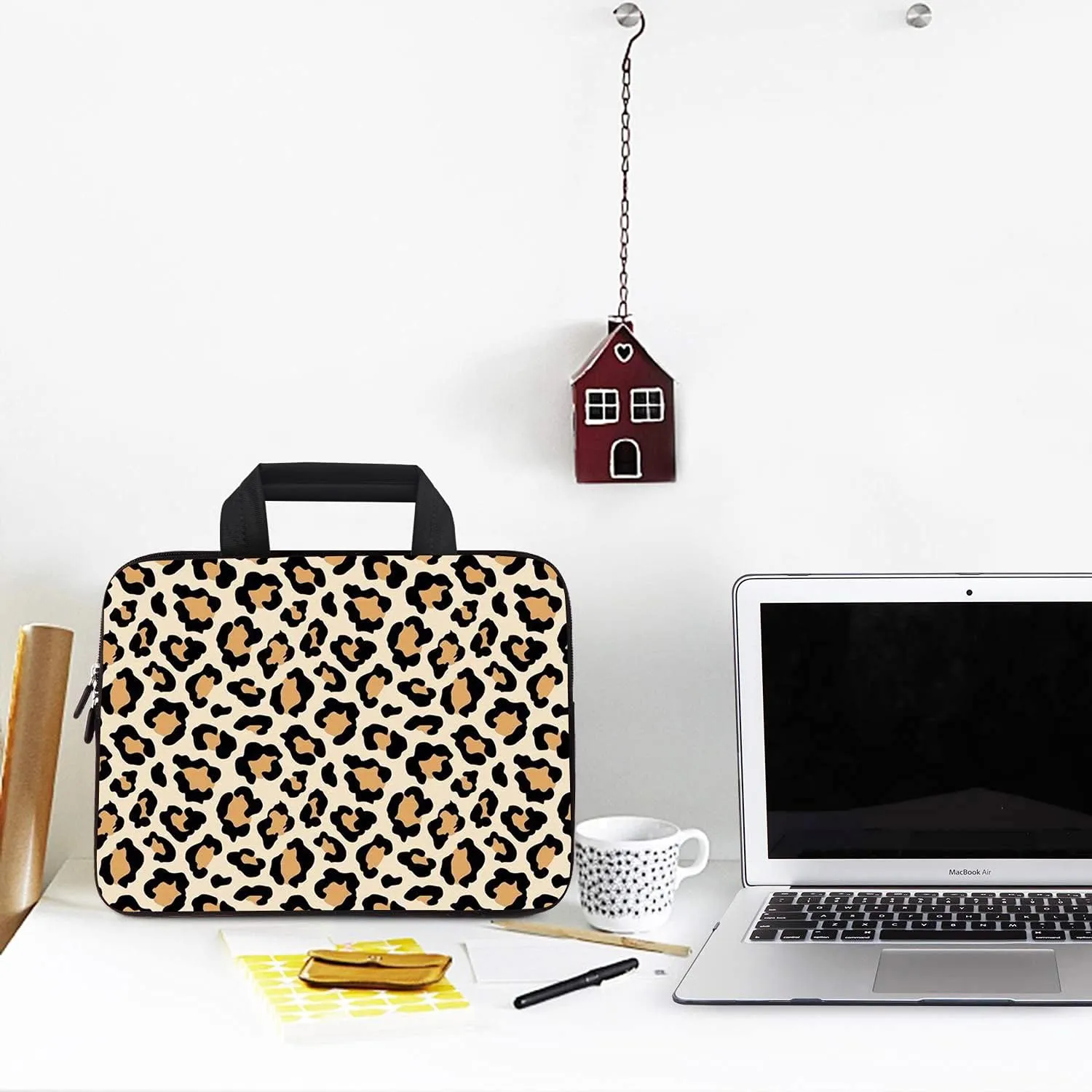 AMARY laptop sleeves 11.6" 12" Laptop Handle Bag Neoprene Notebook Carrying Pouch Chromebook Sleeves case Fit Apple MacBook Air HP DELL Lenovo Asus for men women (AMR12-01)