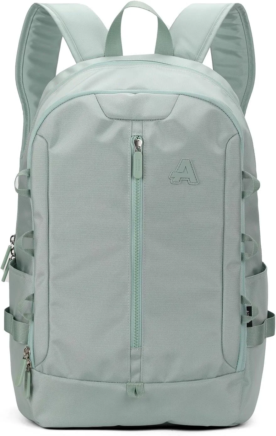 AOKING Large Travel Backpack for Women, Lightweight Laptop Commuter Backpack, Stylish Daypacks for Work, Mochilas De Mujer(Green)