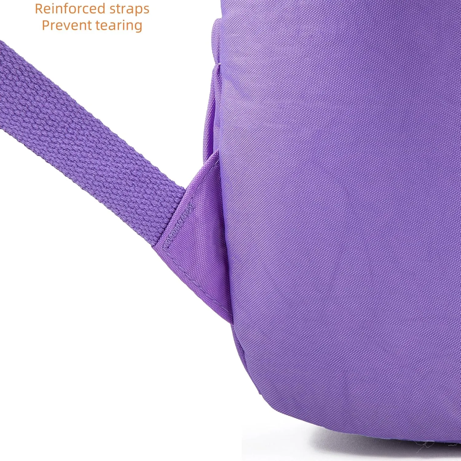 AOTIAN Mini Lightweight 11.8 Inch Backpack Durable Travel Hiking Women and Girls Small Daypack, 7 Liters Light Violet Purple