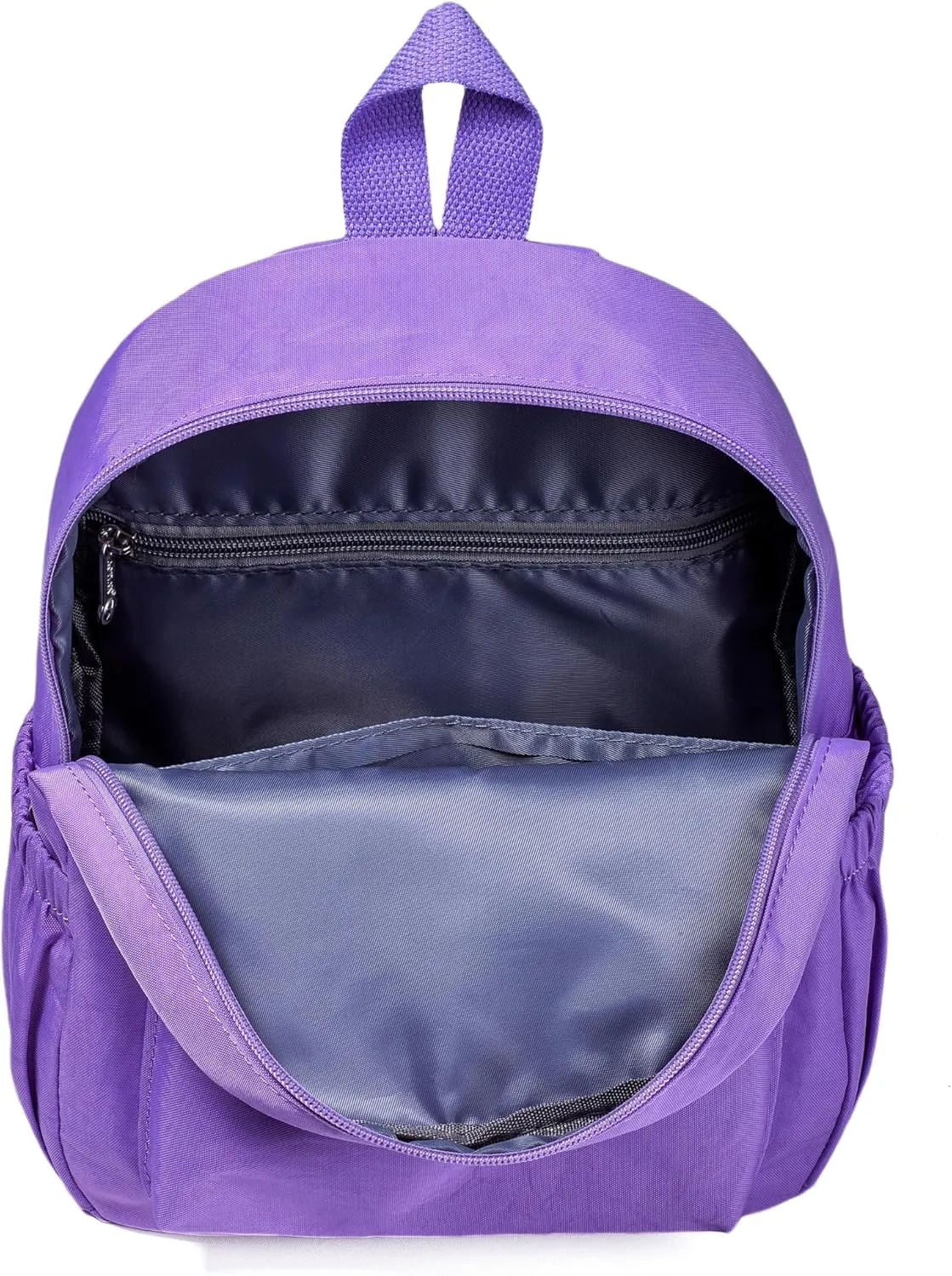 AOTIAN Mini Lightweight 11.8 Inch Backpack Durable Travel Hiking Women and Girls Small Daypack, 7 Liters Light Violet Purple