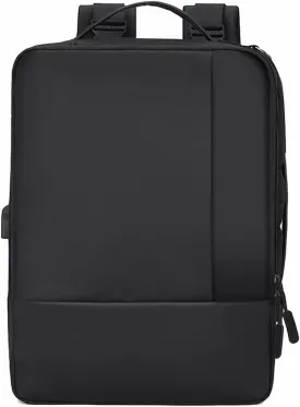 Backpack For Men 15.6" Multifunctional Laptop Backpack Waterproof Business Travel Bag with USB Charging Port