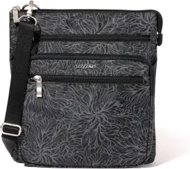 Baggallini Crossbody Bag for Women 10" X 10.7" Lightweight Handbags with RFID Card Slots Interior Divider