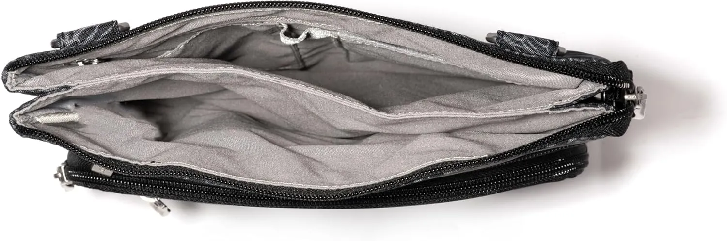 Baggallini Crossbody Bag for Women 10" X 10.7" Lightweight Handbags with RFID Card Slots Interior Divider