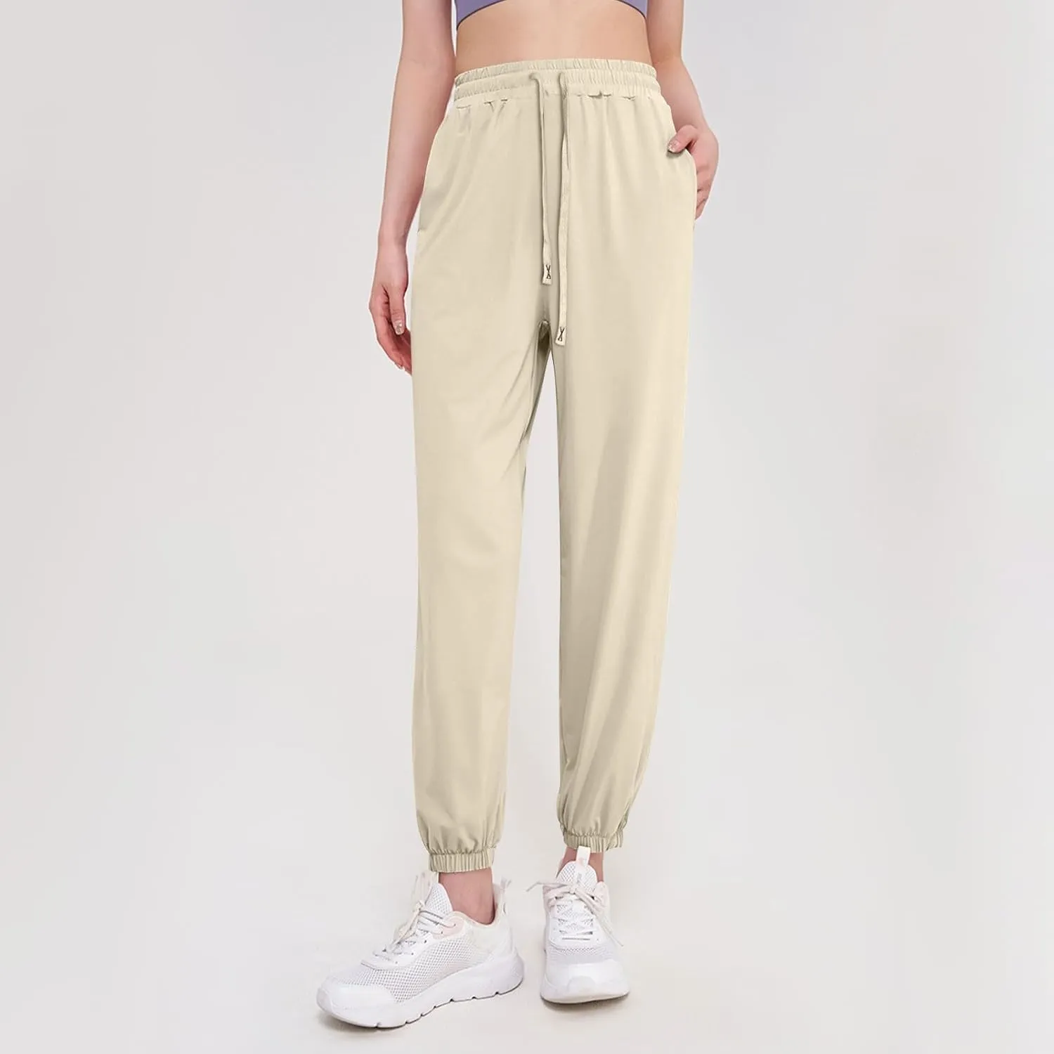 Beeswan Pants for Women Ultra Stretch Breathable Casual Pant Quick Drying Stretch Active Trousers Over 50