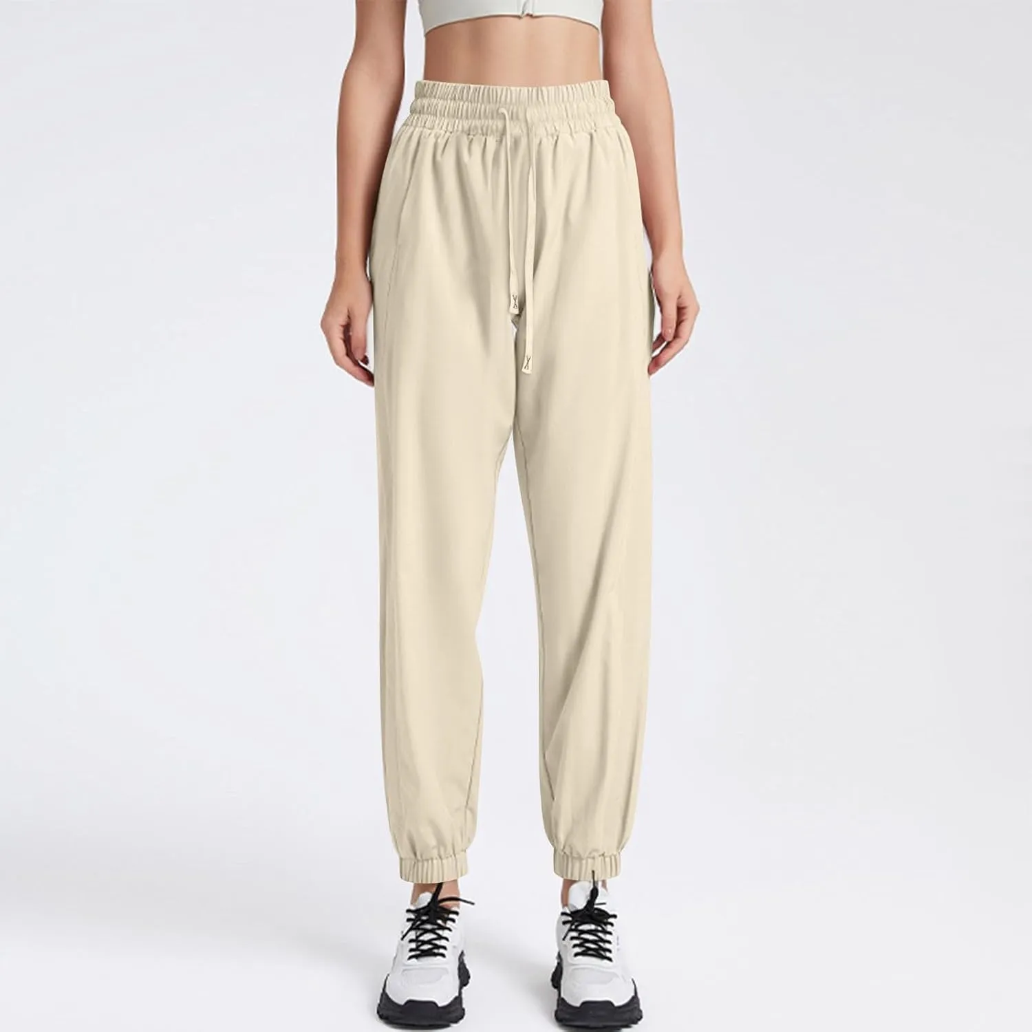 Beeswan Pants for Women Ultra Stretch Breathable Casual Pant Quick Drying Stretch Active Trousers Over 50