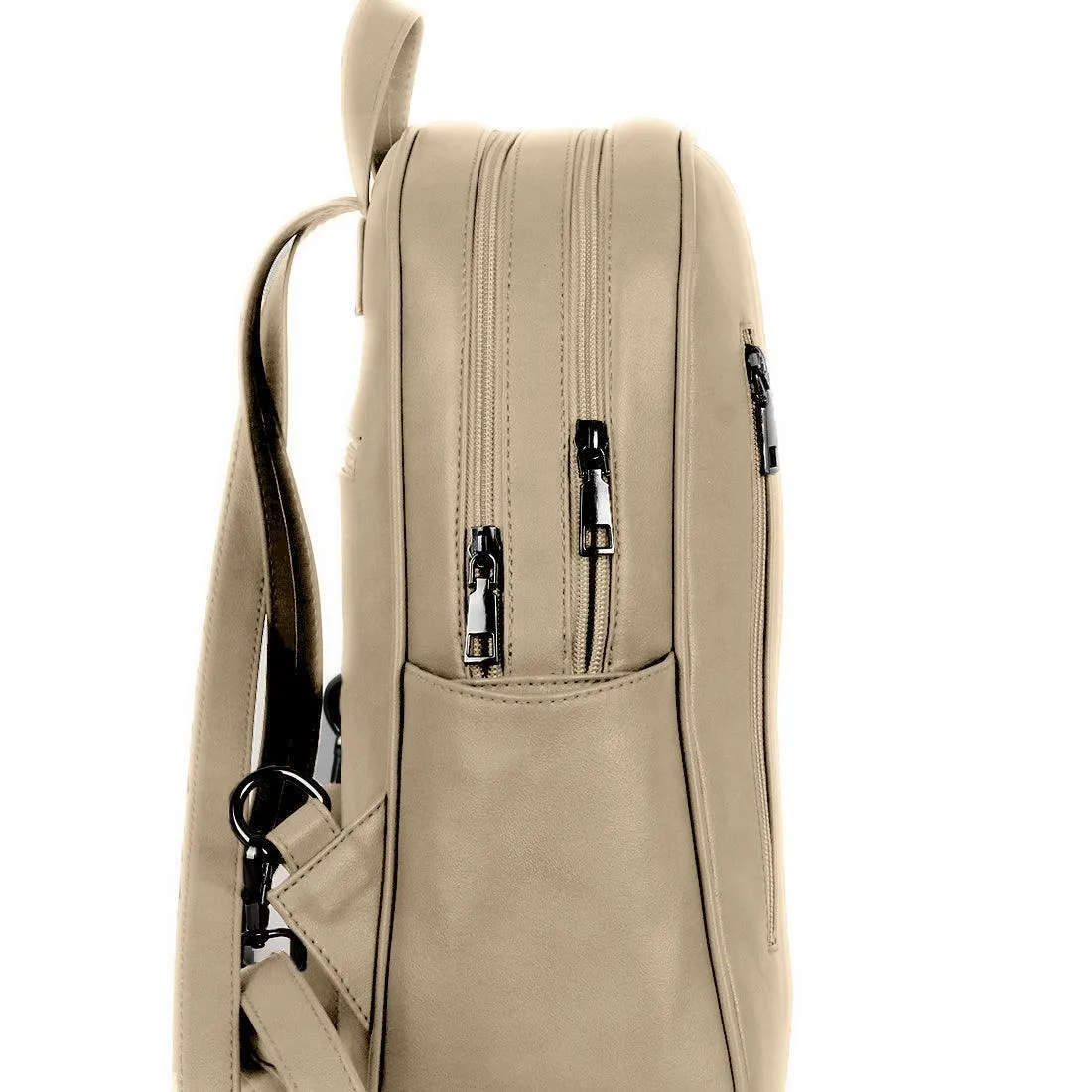 Beige Mixed Backpack Don't Panic