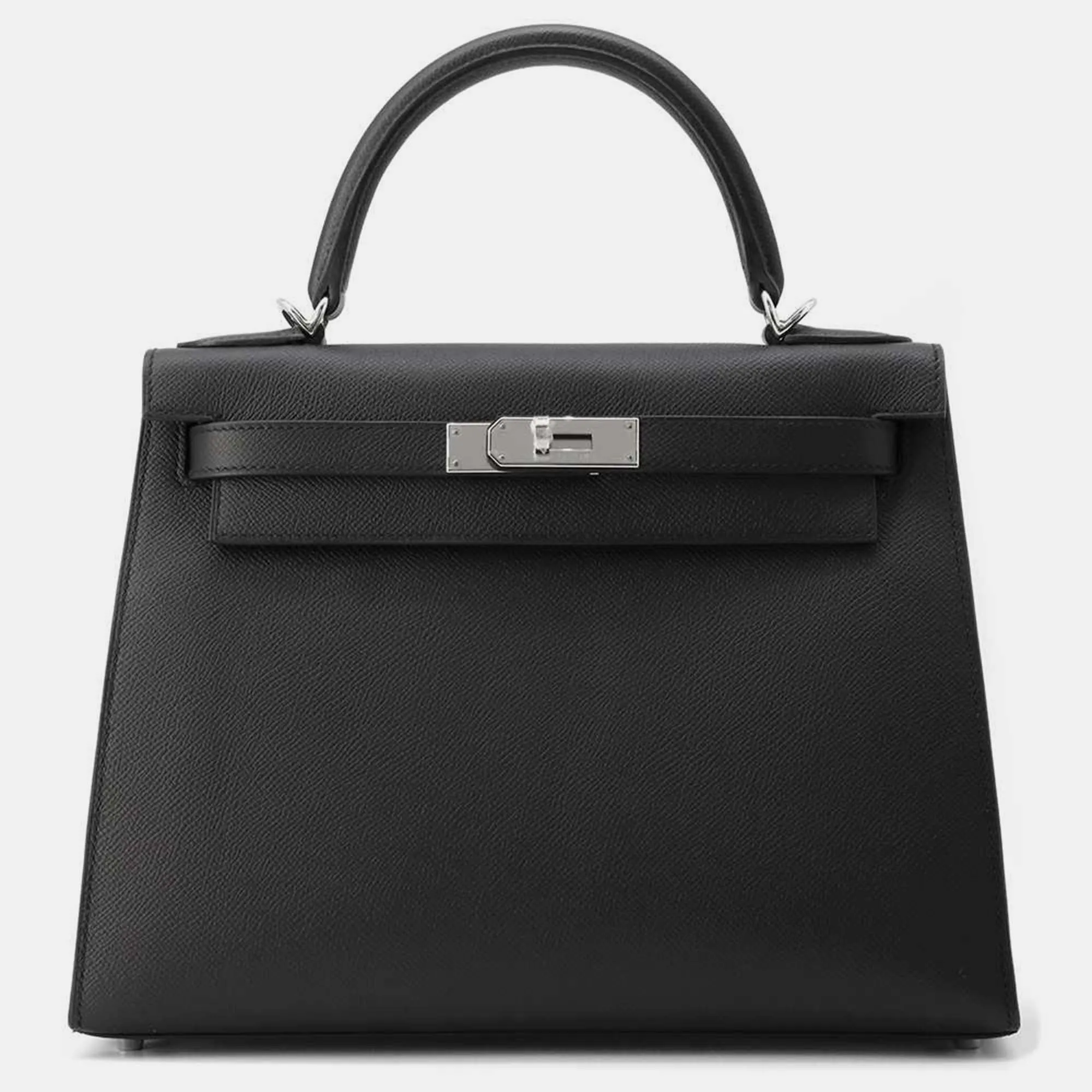 Black Epsom Kelly Sellier Bag 28