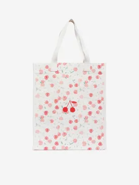 Bonpoint Girls Faith Tote Bag in White (38.5cm)