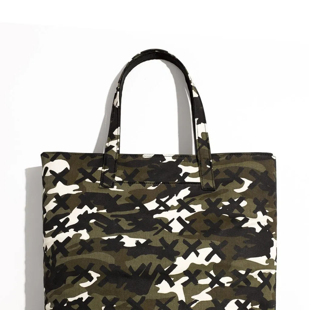 Camo X Totes in Black