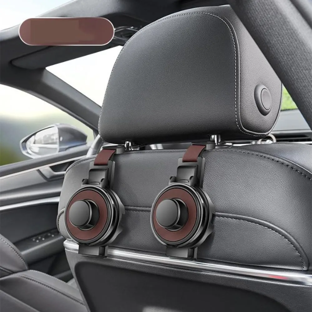 Car Seat Headrest Hook for Mercedes S klass w220 (Long axis) 1998-2005,Car Seat Hooks with Phone Holder for Purse,Even Bottle,Backpacks Car Interior Storage Accessories,E