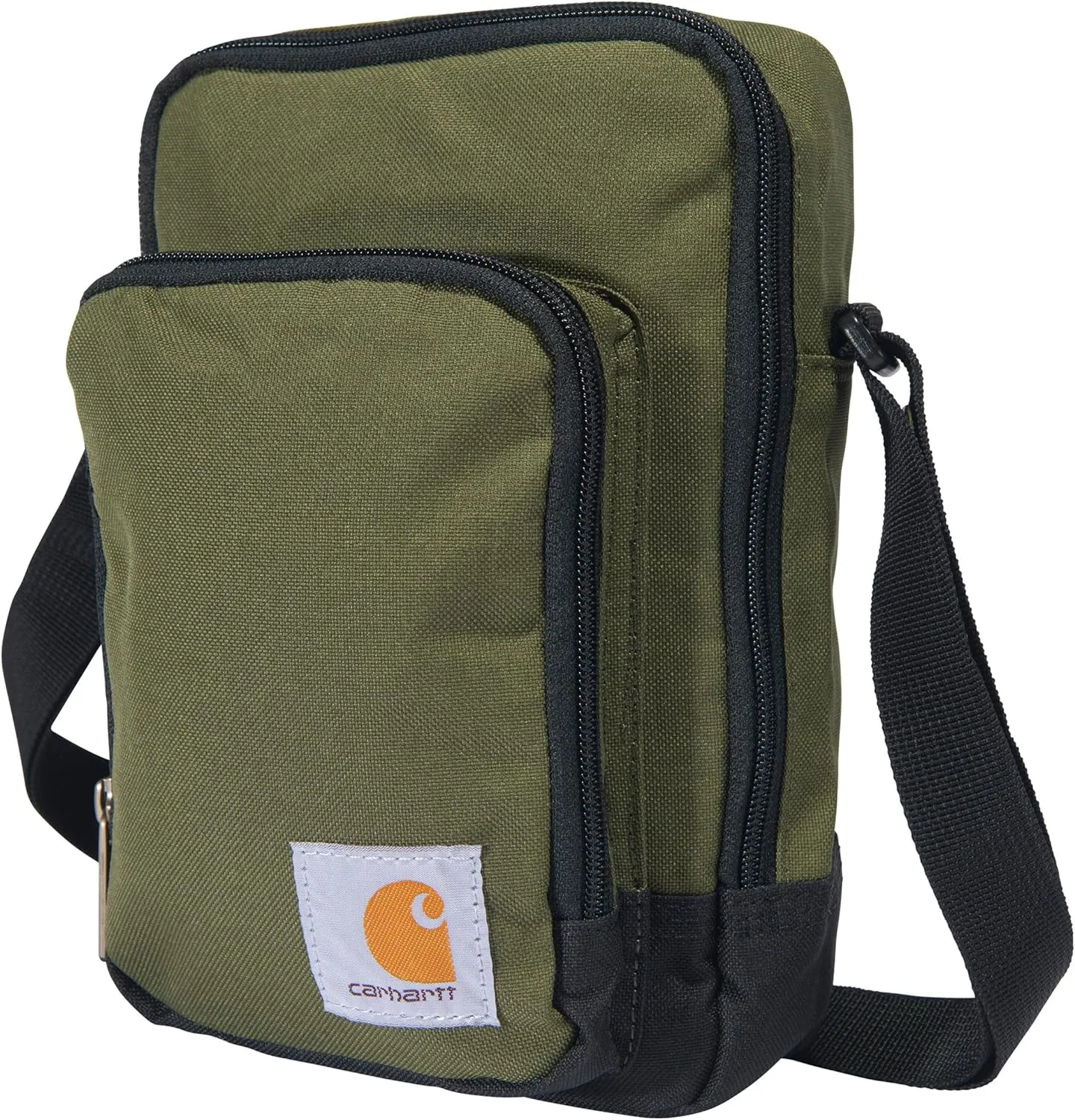 Carhartt Crossbody Zip Bag, Durable, Adjustable Crossbody Bag with Zipper Closure for Men and Women