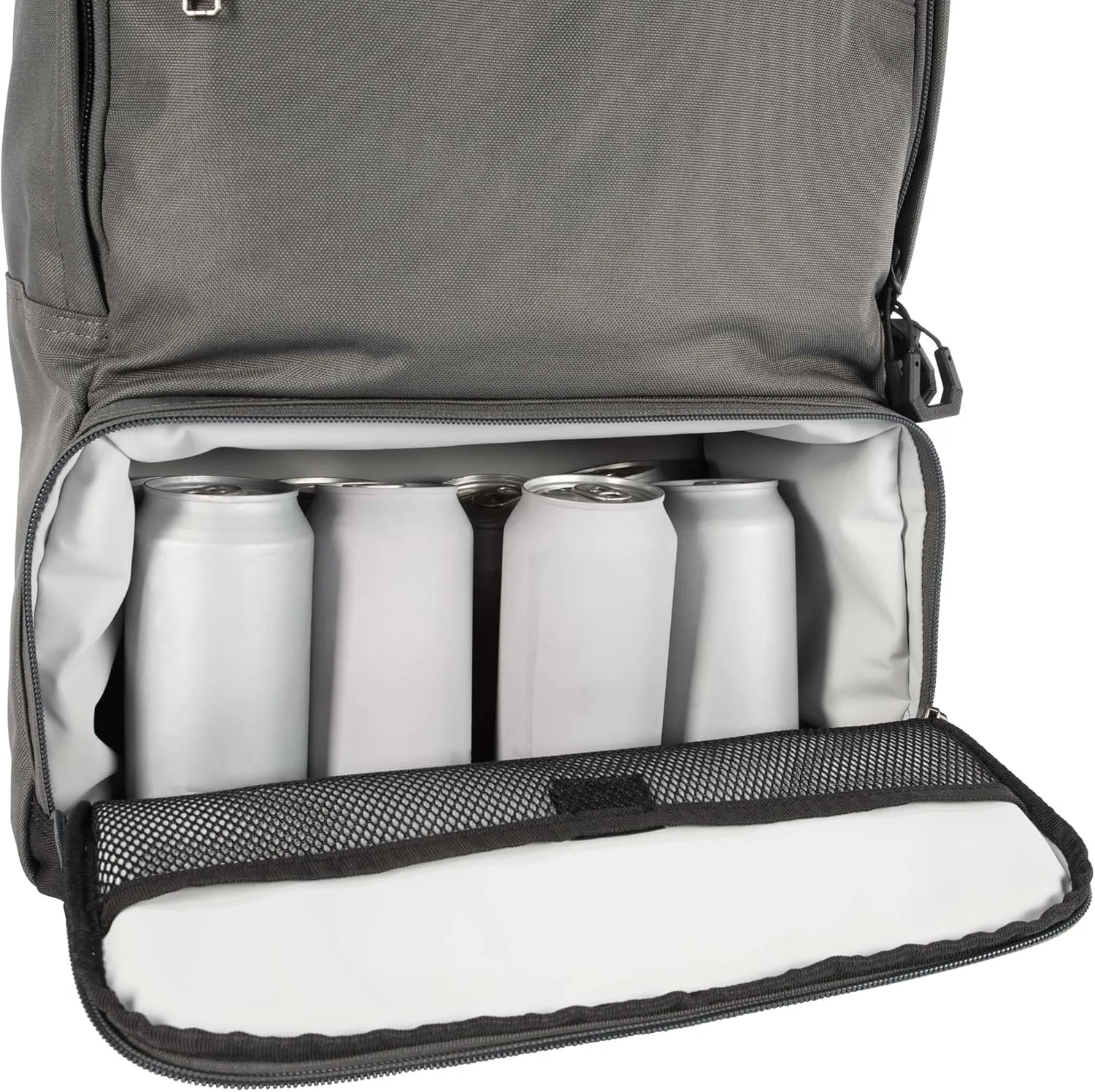 Carhartt Insulated Two Compartment Cooler, Durable Water Repellent Material W/Front Zippered Pocket for Camping, Beach & Travel
