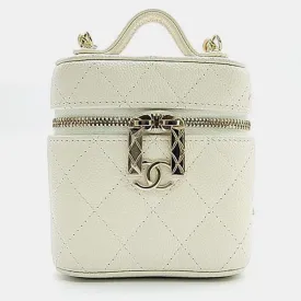 Caviar Top Handle Cosmetic Crossbody Bag