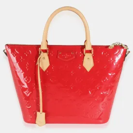 Cerise Monogram Vernis Montebello MM Bag