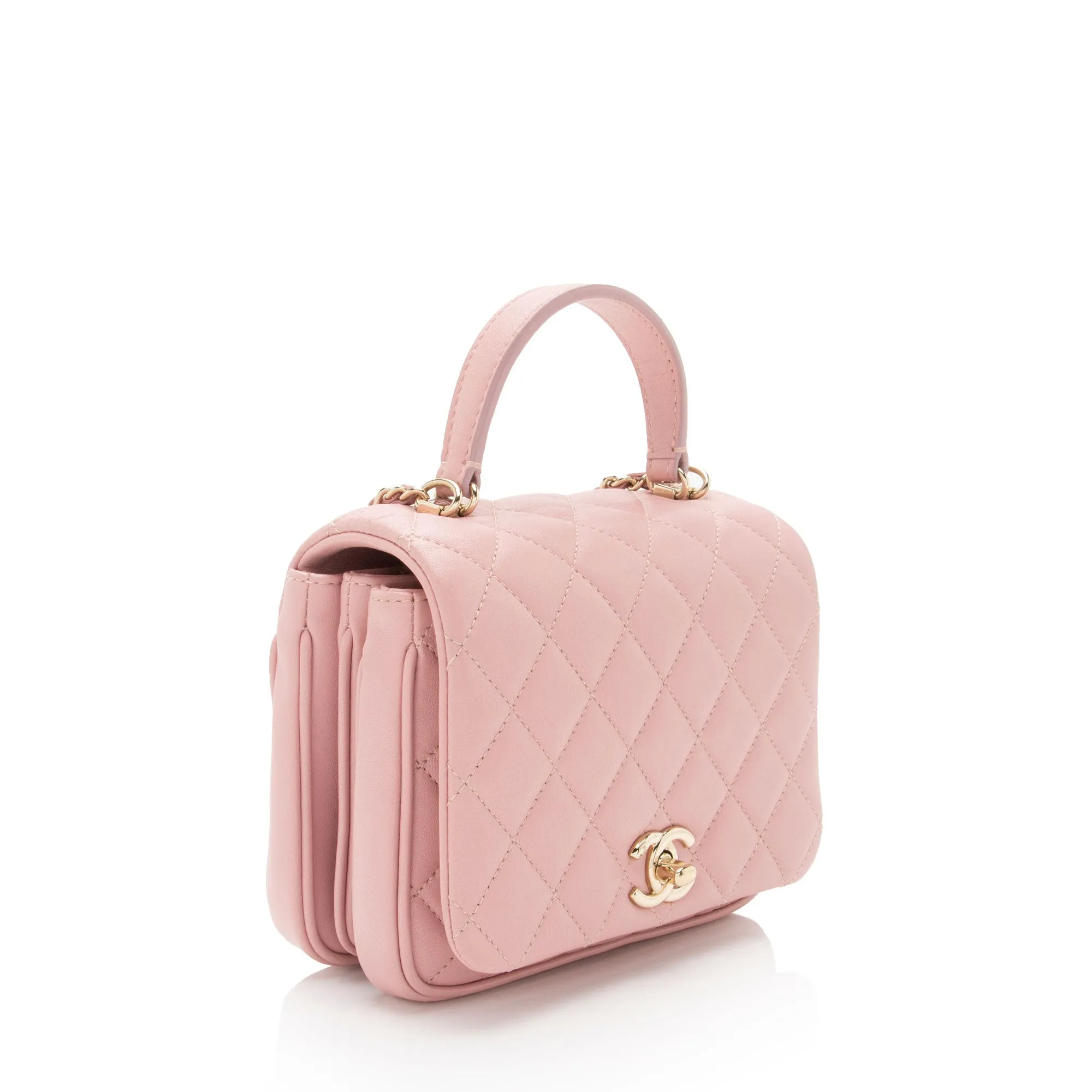 Chanel Lambskin Citizen Chic Mini Flap Bag (SHF-z9HW6t)