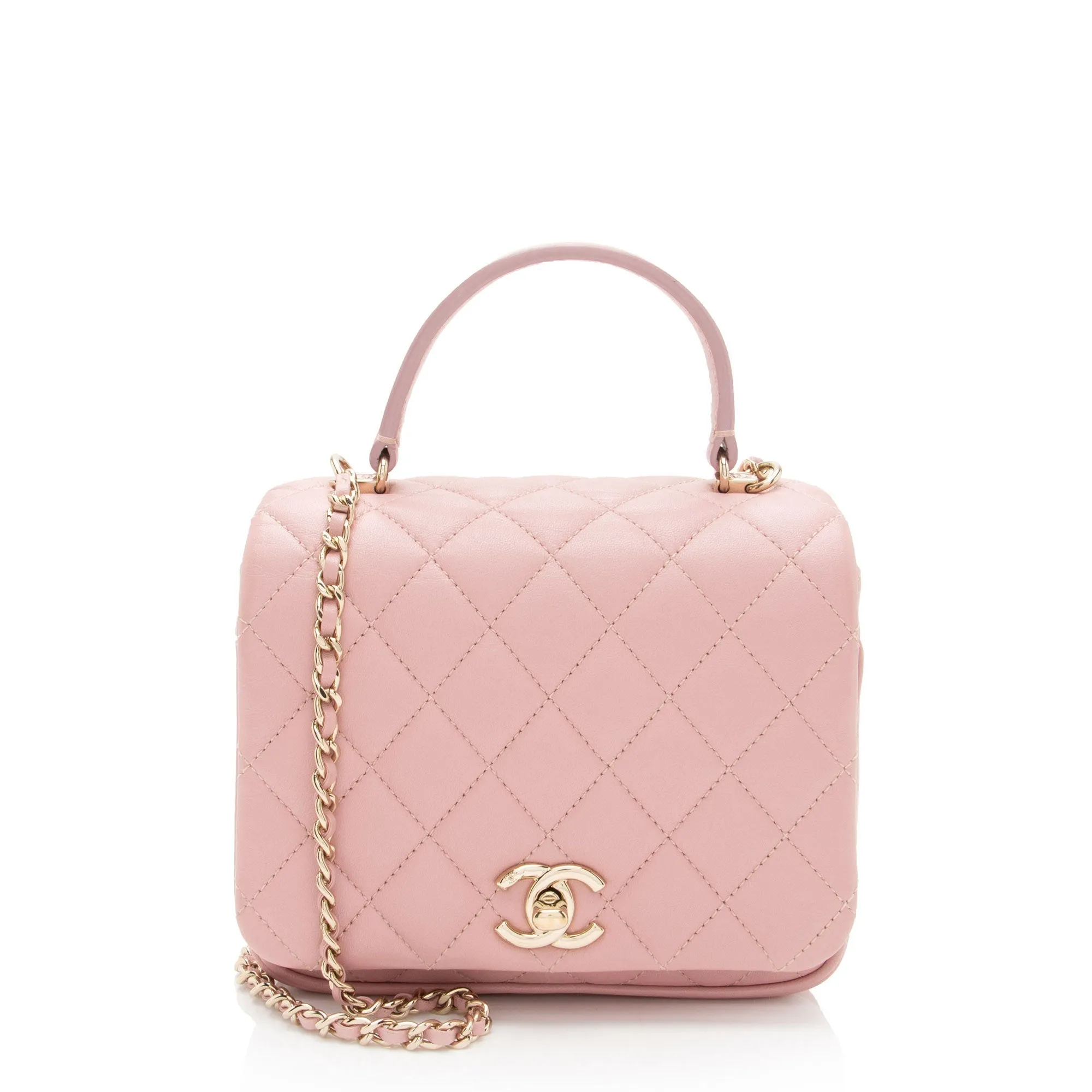 Chanel Lambskin Citizen Chic Mini Flap Bag (SHF-z9HW6t)