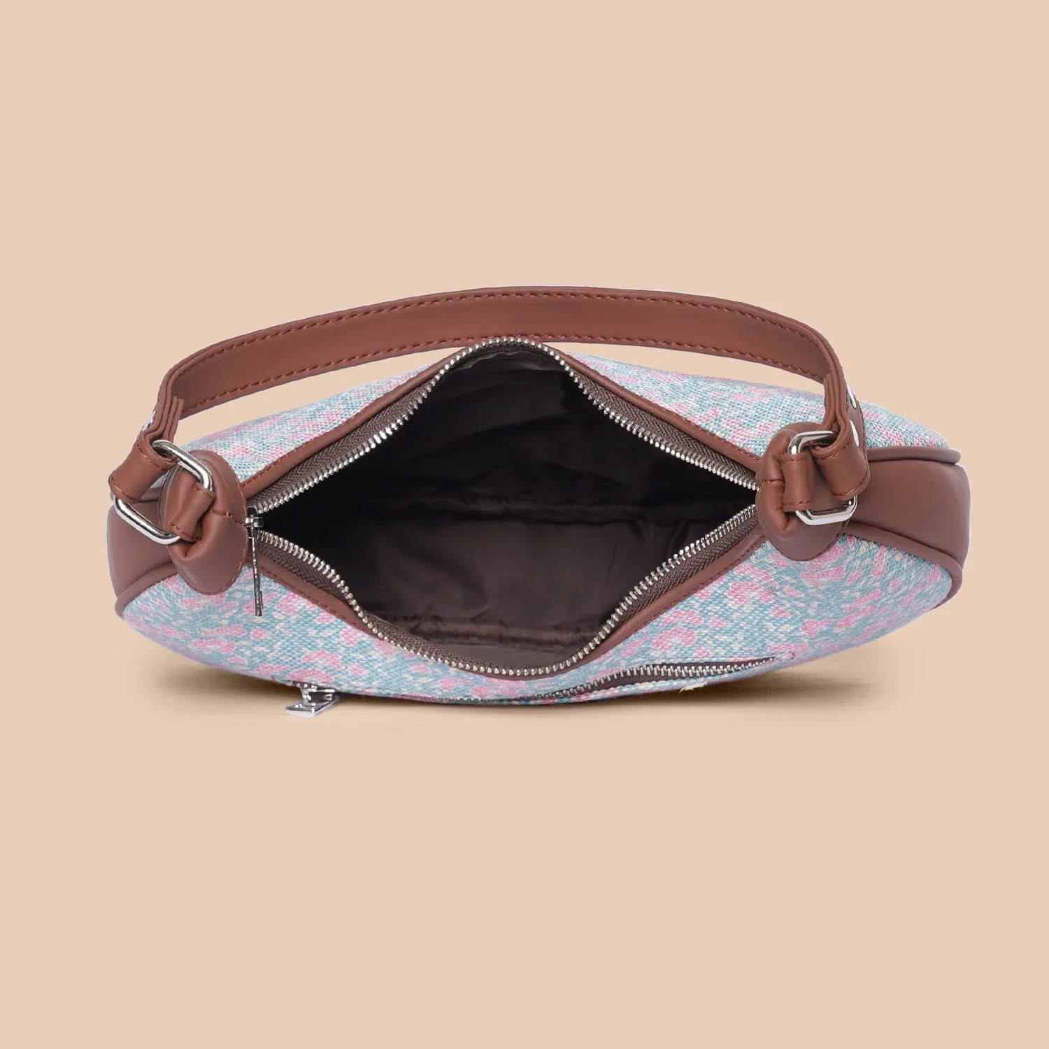 Chettinad Florals Hobo Bag