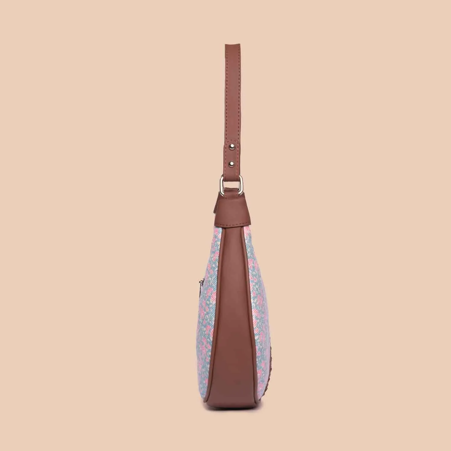 Chettinad Florals Hobo Bag