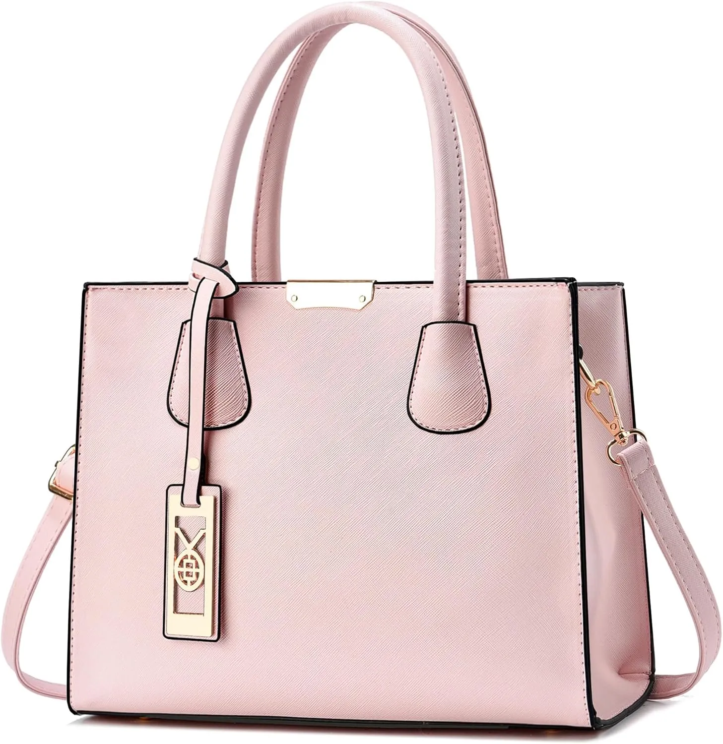 CHICAROUSAL Crossbody Purses and Handbags for Women PU Leather Tote Shoulder Bags Top Handle Satchel
