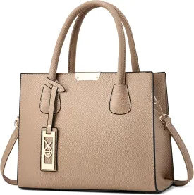 CHICAROUSAL Crossbody Purses and Handbags for Women PU Leather Tote Shoulder Bags Top Handle Satchel