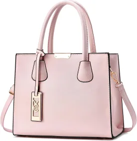 CHICAROUSAL Crossbody Purses and Handbags for Women PU Leather Tote Shoulder Bags Top Handle Satchel
