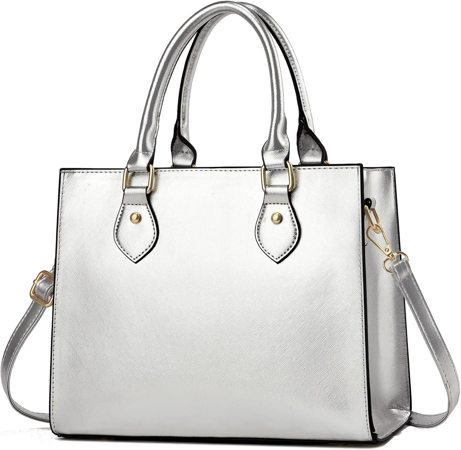 CHICAROUSAL Crossbody Purses and Handbags for Women PU Leather Tote Top Handle Satchel Shoulder Bags
