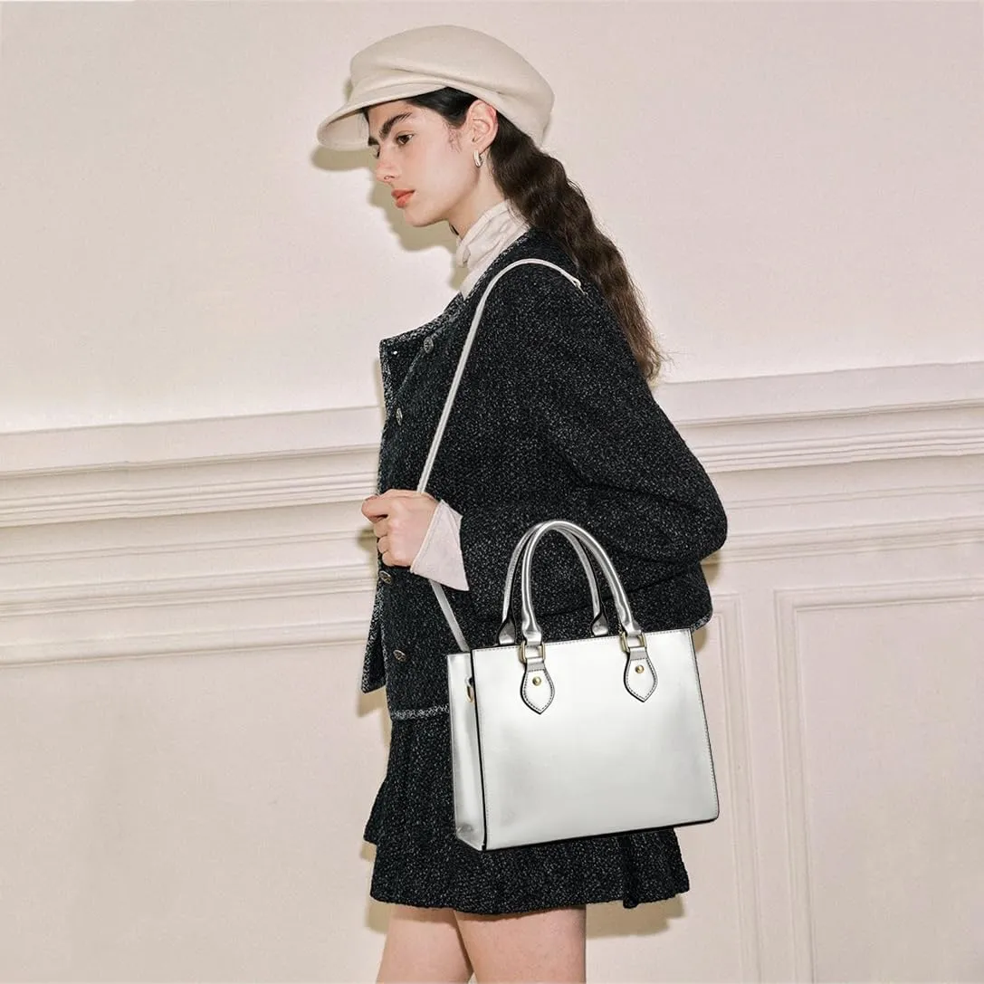 CHICAROUSAL Crossbody Purses and Handbags for Women PU Leather Tote Top Handle Satchel Shoulder Bags