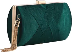 Clutch Purses For Women Tassel Evening Clutch bag Cross Body & Shoulder Bag For Wedding Night out Party