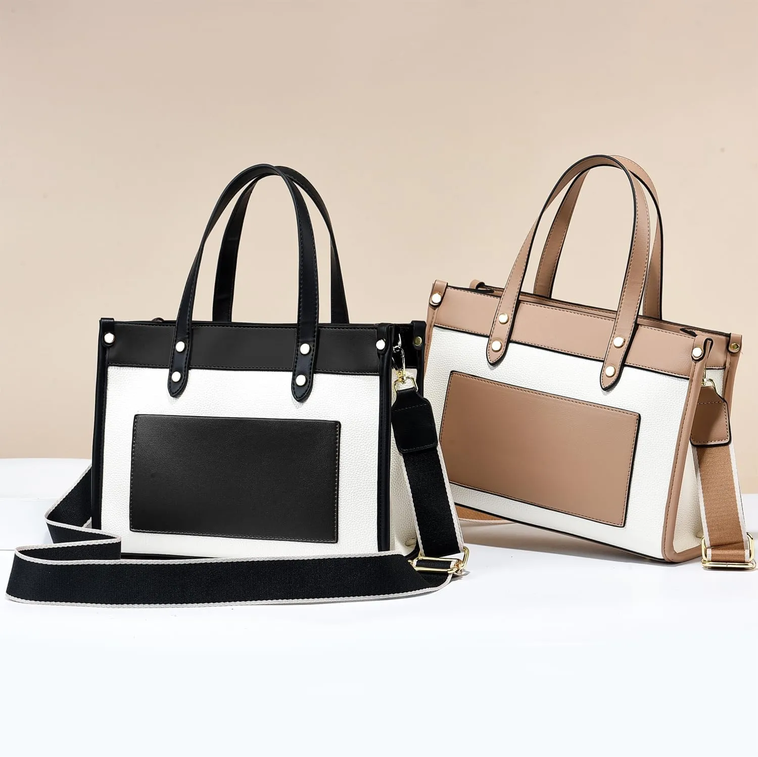 CROJUYI Tote Bag for Women - Satchel Purse and Handbags Ladies Shoulder Totes Crossbody Bags