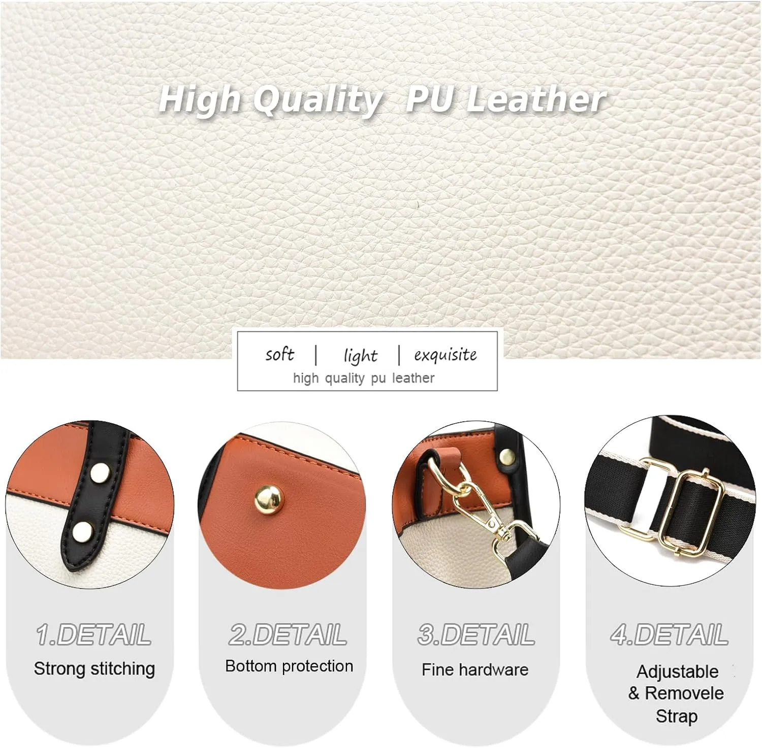 CROJUYI Tote Bag for Women - Satchel Purse and Handbags Ladies Shoulder Totes Crossbody Bags