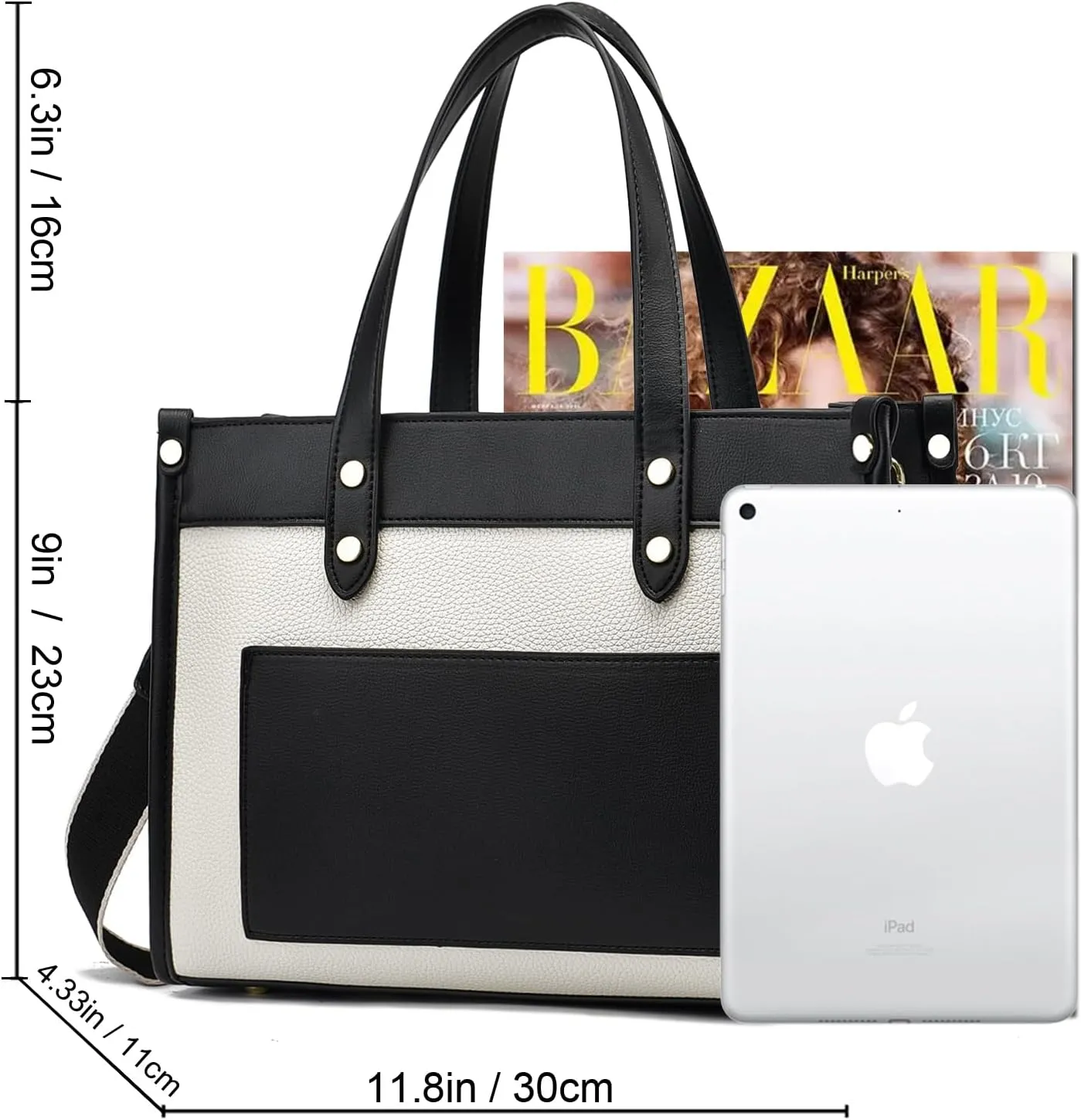 CROJUYI Tote Bag for Women - Satchel Purse and Handbags Ladies Shoulder Totes Crossbody Bags