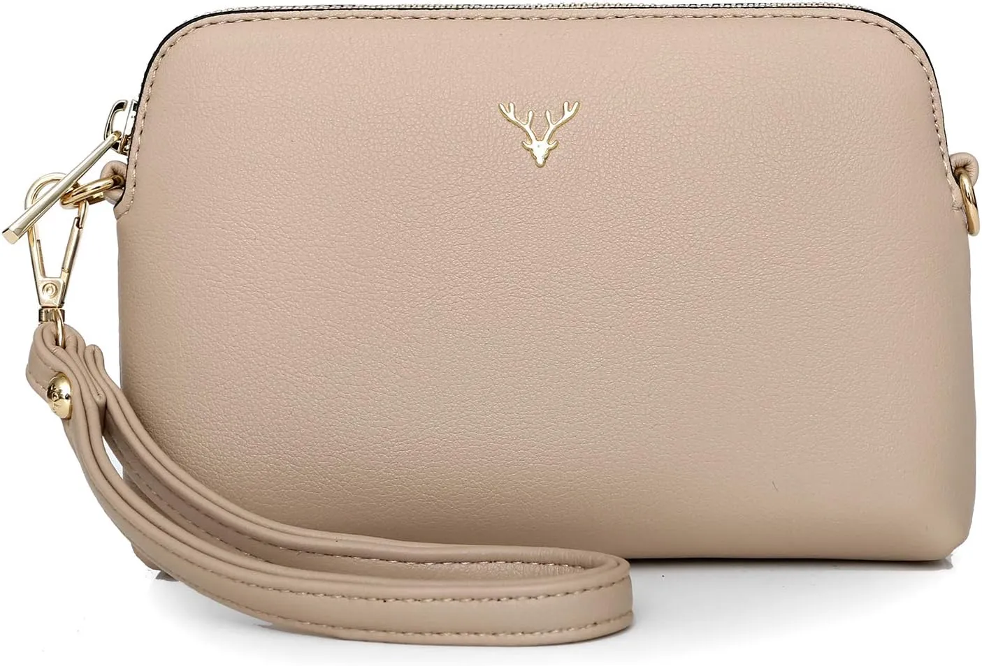 Crossbody Bag for Women, Vegan Leather Women Crossbody Purse Small Shoulder Handbags, Ladies Wristlet Clutch