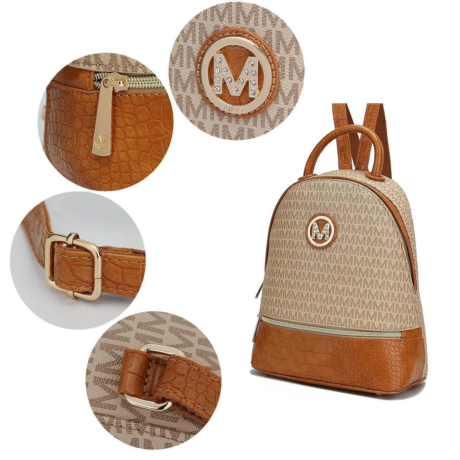 Designer Daypacks For Women Denice Signature Backpack