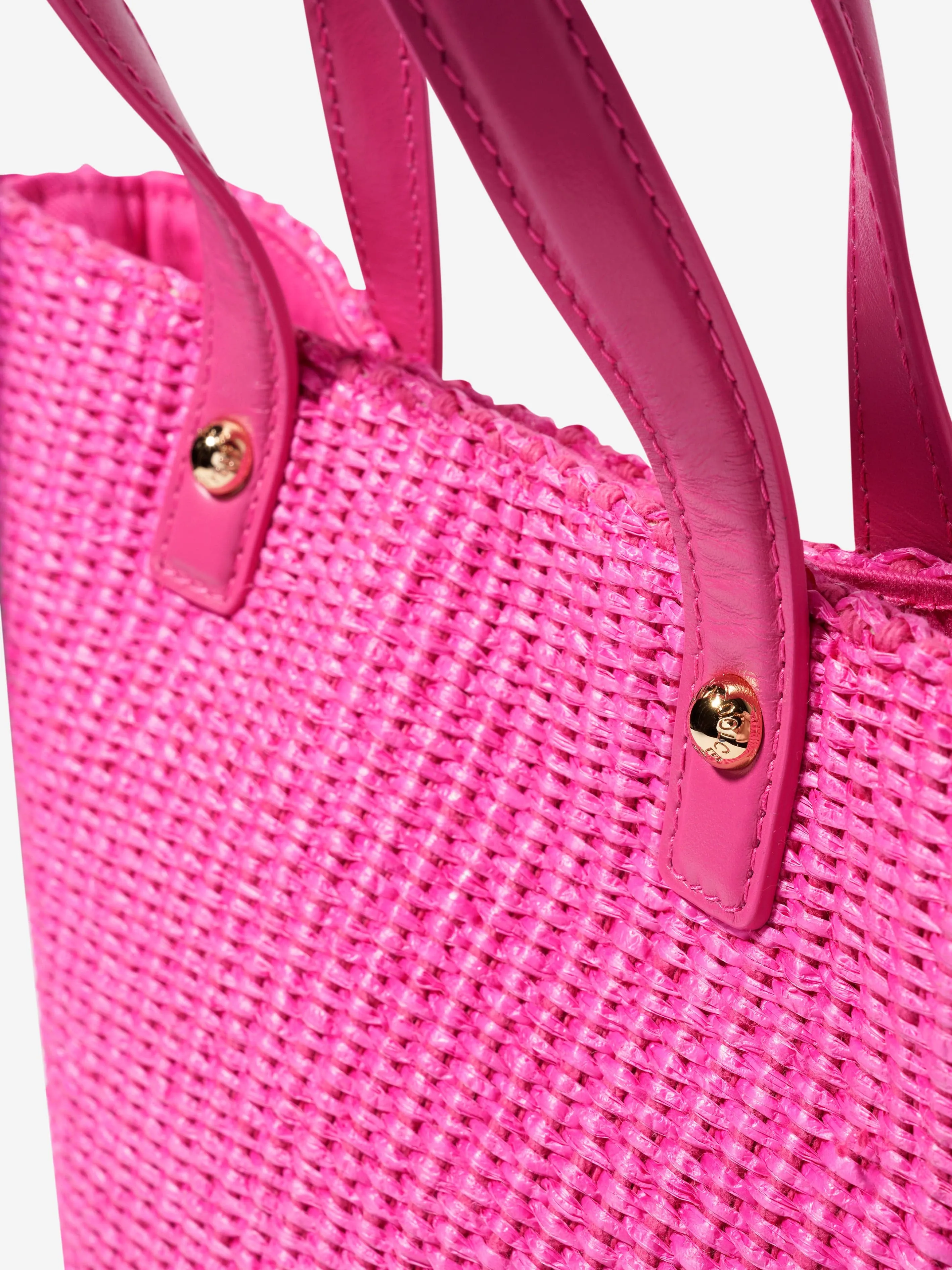 Dolce & Gabbana Girls Logo Tote Bag in Pink