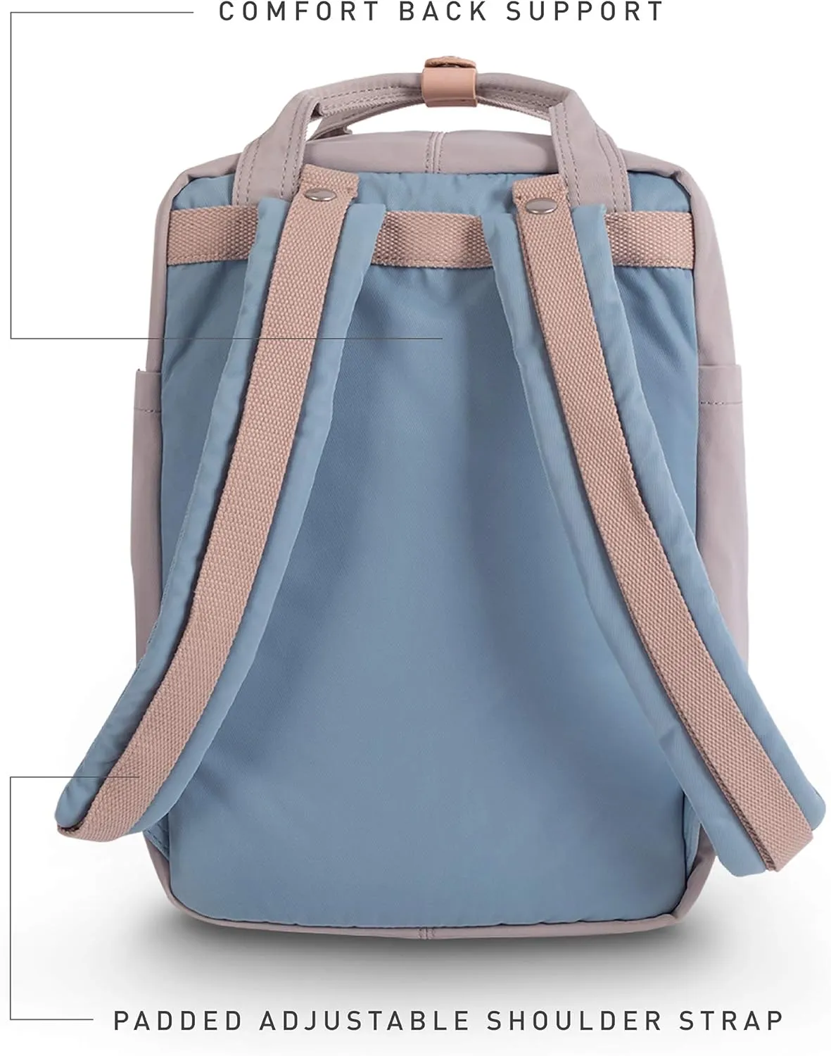 Doughnut Macaroon 16L Travel Backpack Ladies College Lightweight Casual Daypacks Bag Backpack