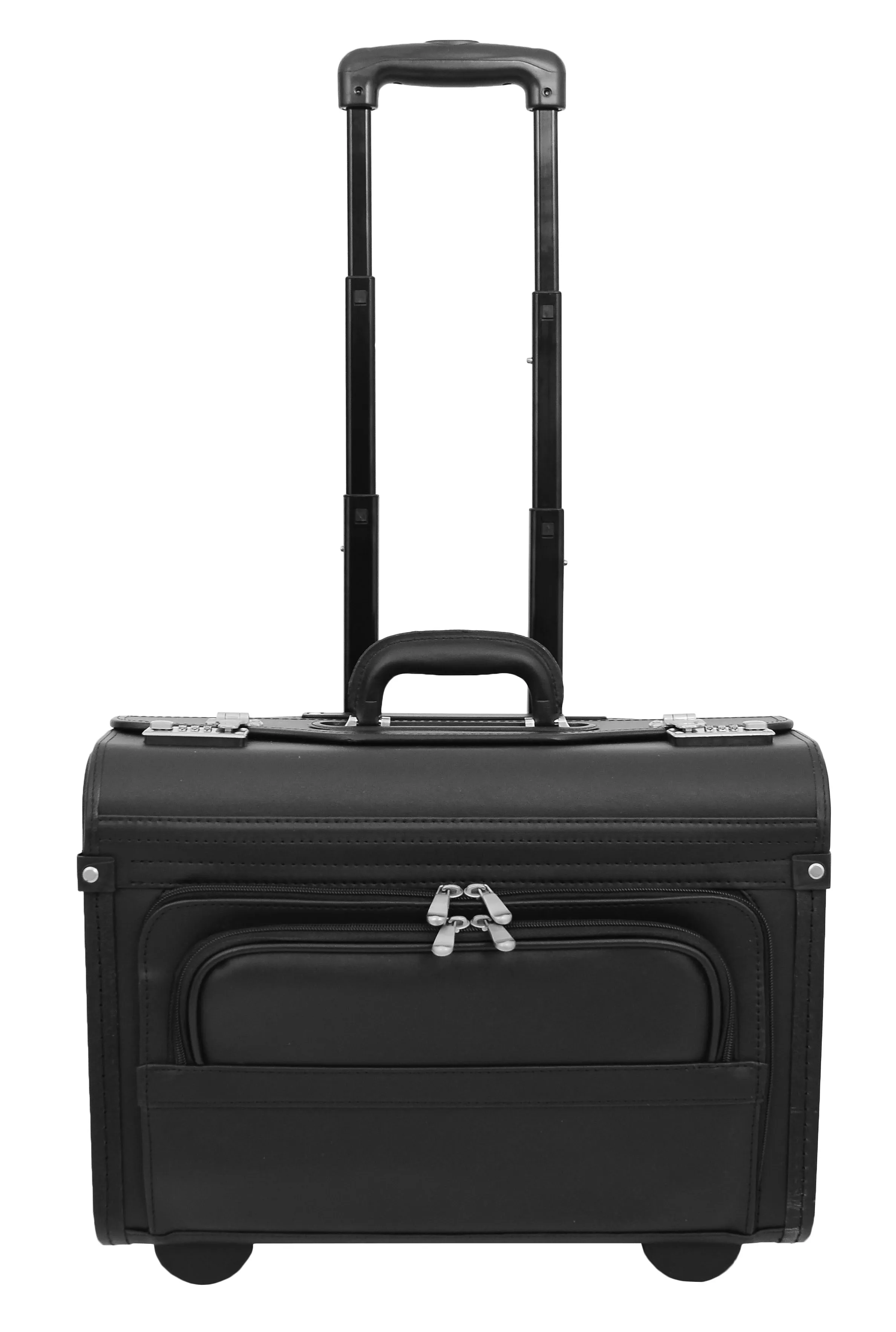 DR476 Pilot Case Wheeled Lockable Laptop Bag Black