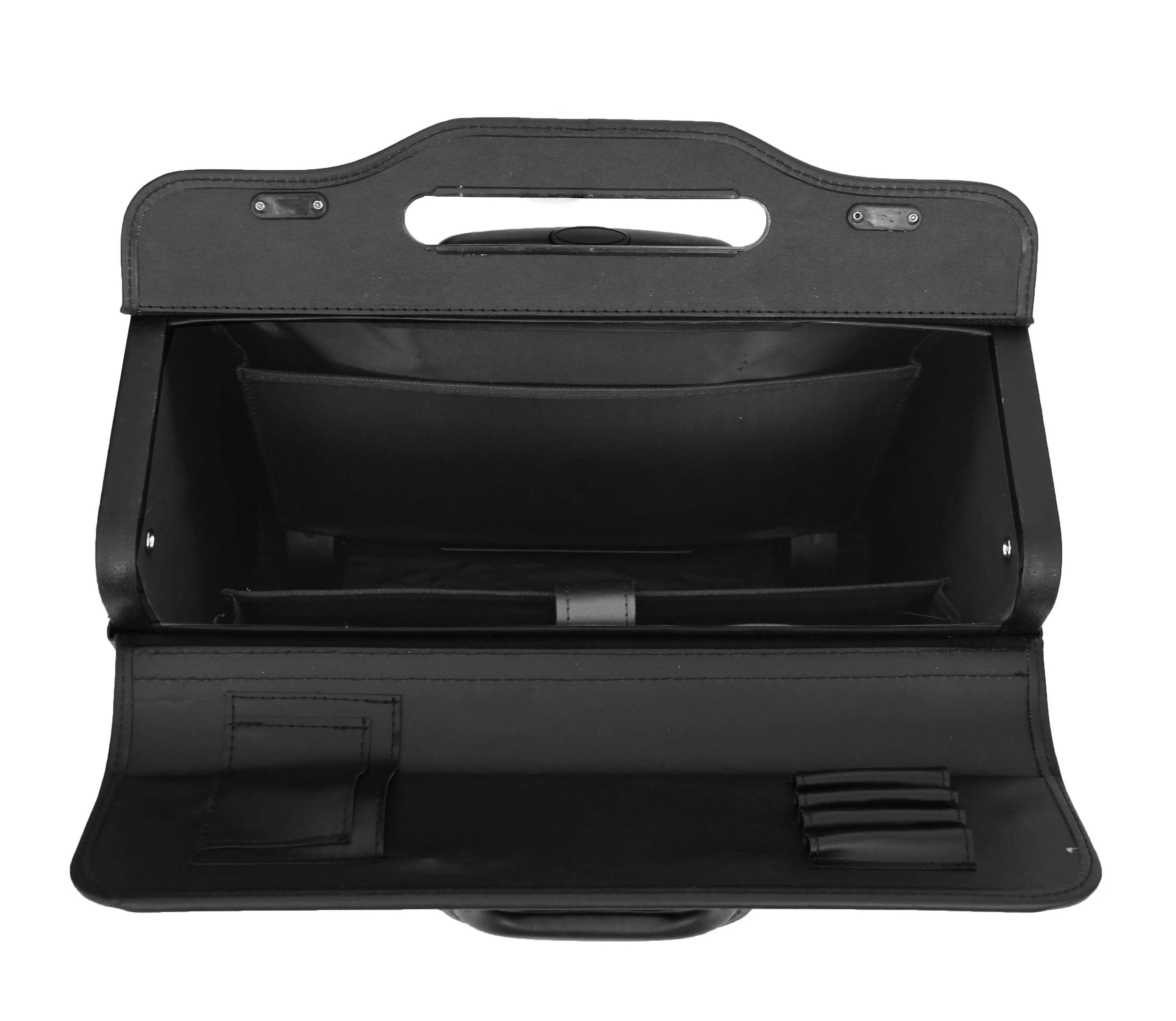 DR476 Pilot Case Wheeled Lockable Laptop Bag Black