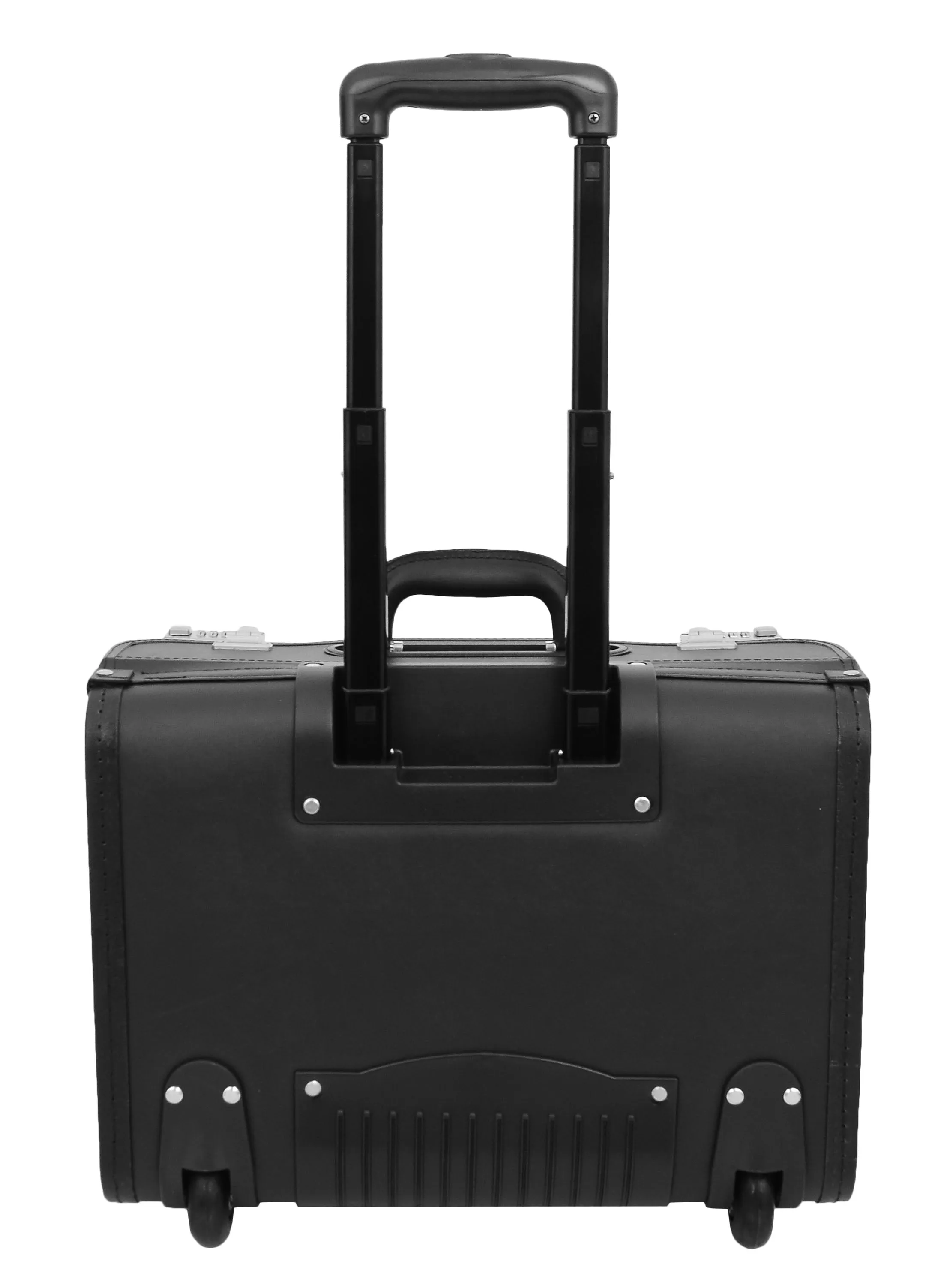 DR476 Pilot Case Wheeled Lockable Laptop Bag Black