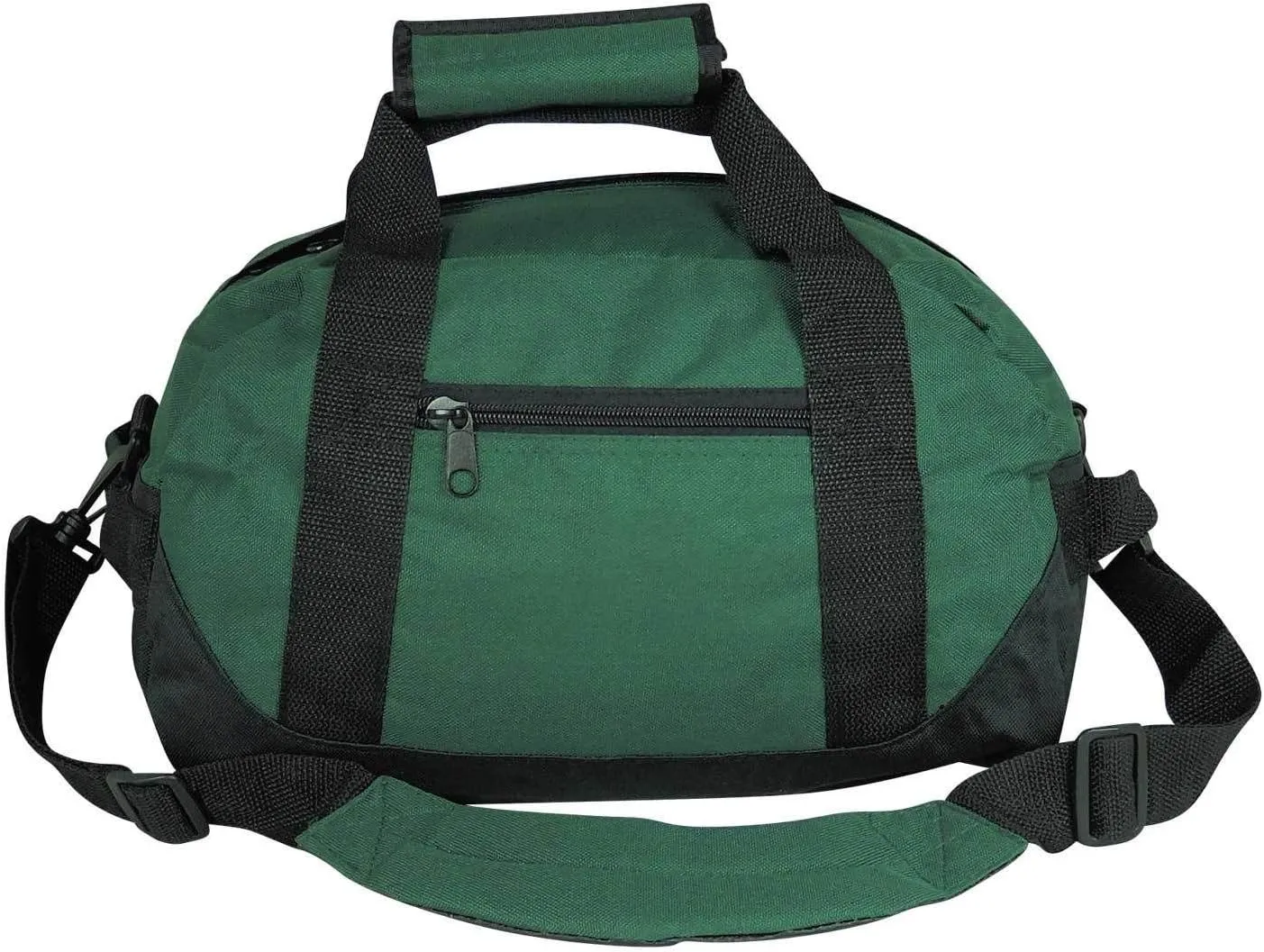 Duffle Bag, Gym Bag, Heavy Duty Travel Bag Two Tone (Green - small (14" x 8.5" x 8.5"))