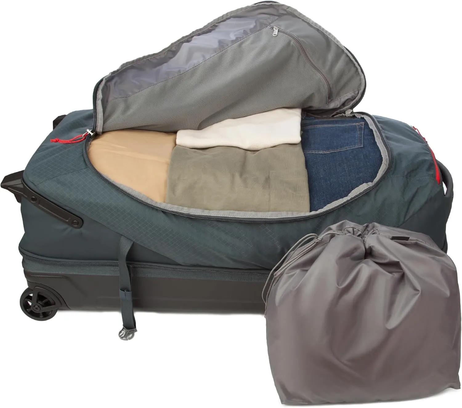 Eddie Bauer Expedition Duffel Bag 2.0-Made from Rugged Polycarbonate and Nylon, Storm, 34L