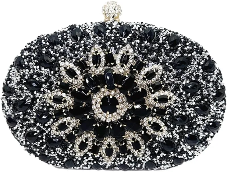 Evening Bags for Women Sparkly Rhinestone Clutch Purses Luxury Handbags for Weddings Formal Prom Party 2025