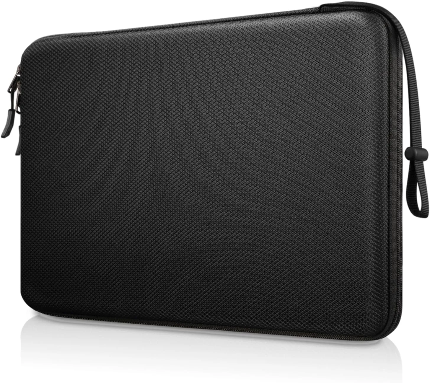 FINPAC 15.6-inch Hard Laptop Sleeve Case Compatible with 15.6 Inch Acer Aspire, Shockproof Computer Carrying Case for 15.6 Inch HP Dell Razer Samsung Laptop Chromebook, Black
