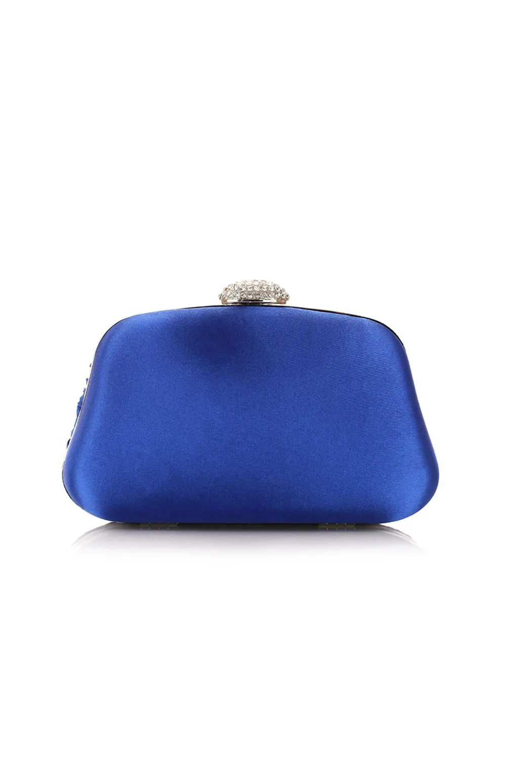 Glitter Ruched Evening Wedding Bridal Clutch Purse
