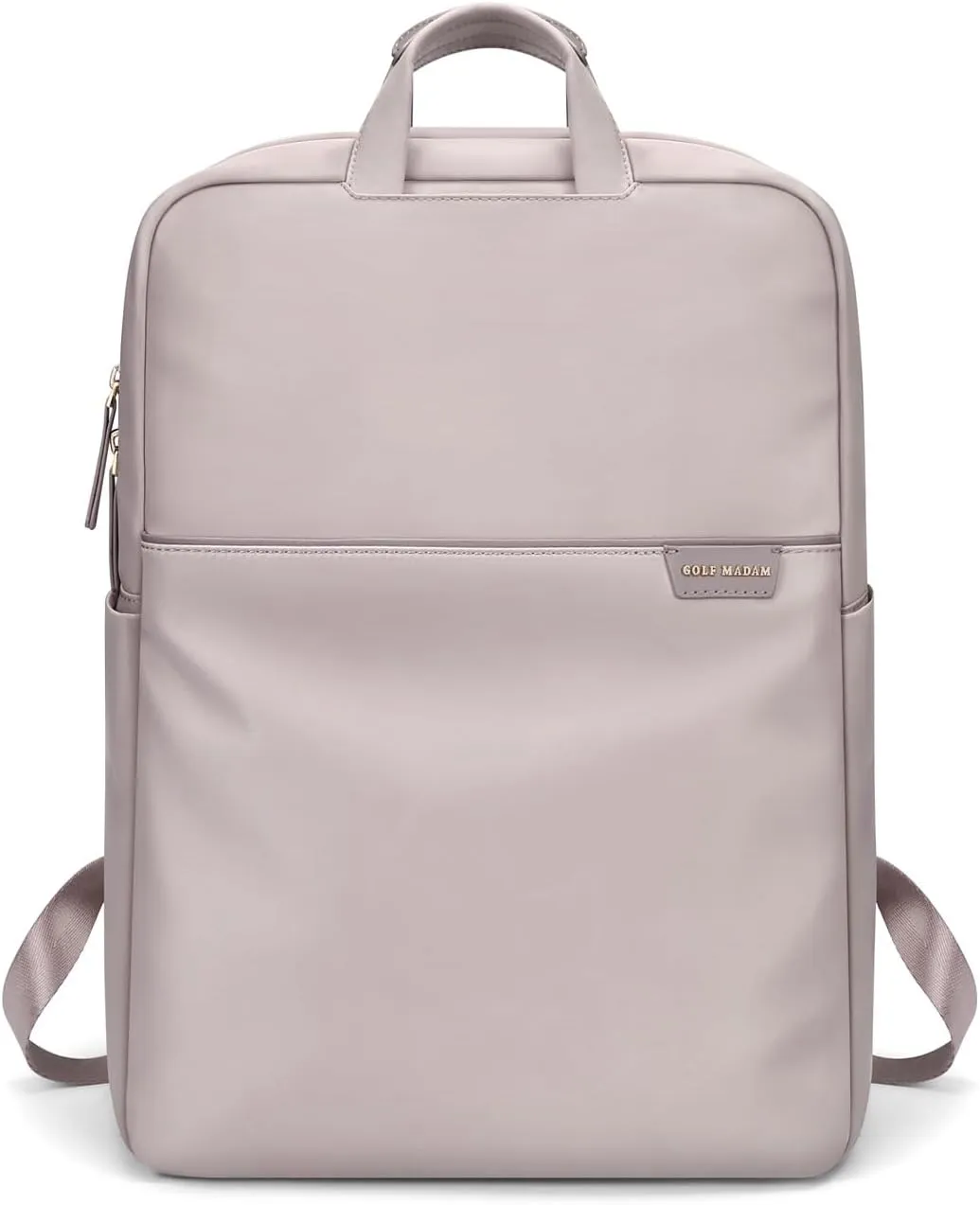 GOLF SUPAGS Travel Laptop Backpack for Women Anti Theft Slim Durable College Bookbag Business Computer Bag Fit 15.6Inch Notebook (Pinkish Grey, 15.6Inch)
