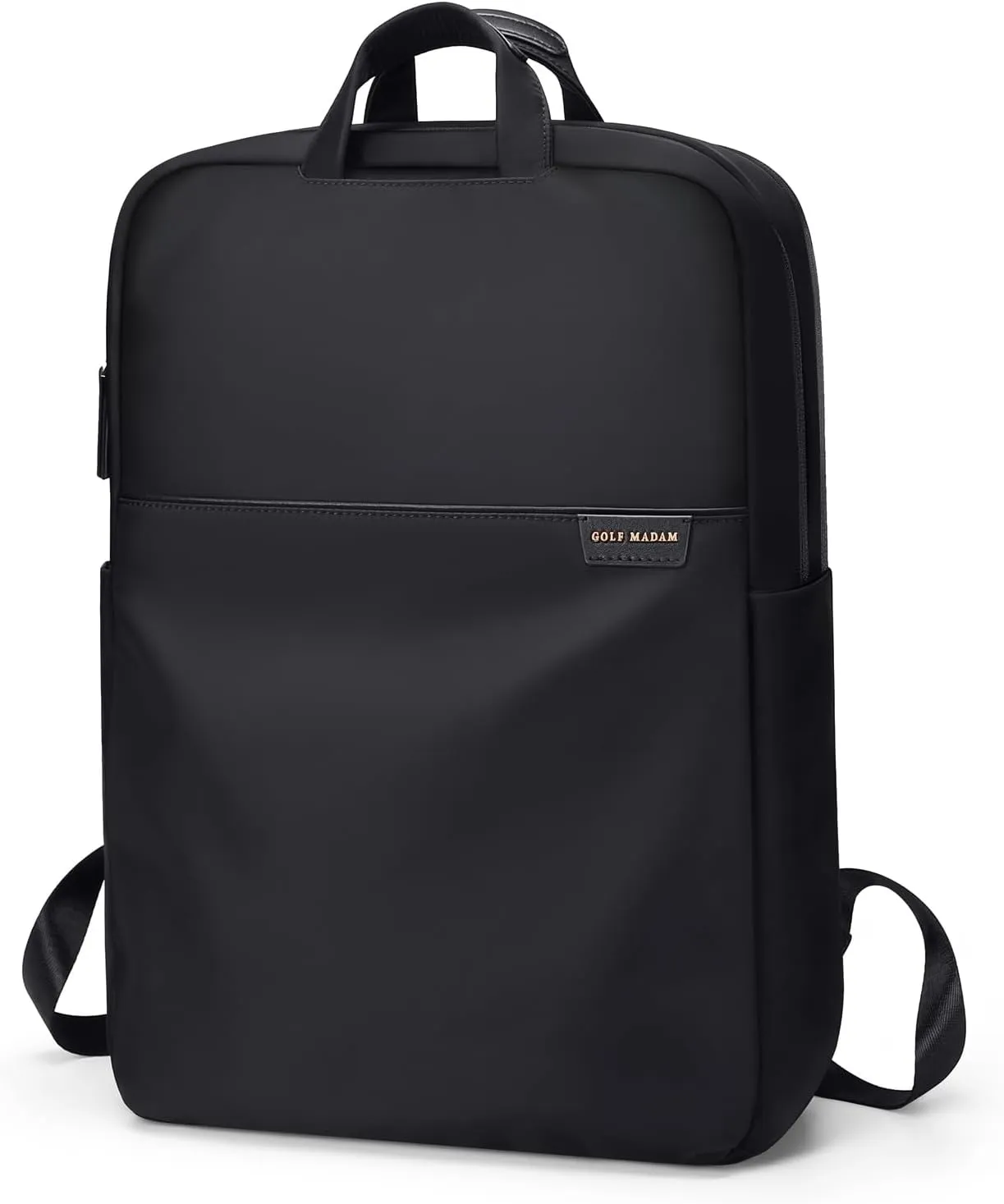 GOLF SUPAGS Travel Laptop Backpack for Women Anti Theft Slim Durable College Bookbag Business Computer Bag Fit 17Inch Notebook (Black, 17Inch)