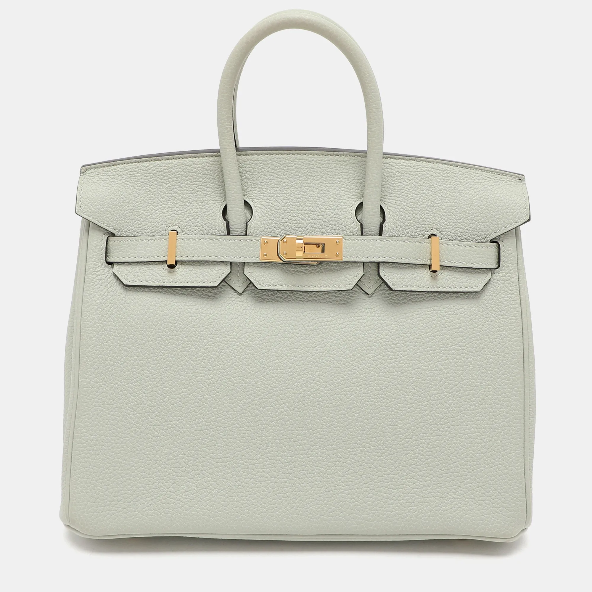 Gris Neve Togo Leather Birkin 25 Bag