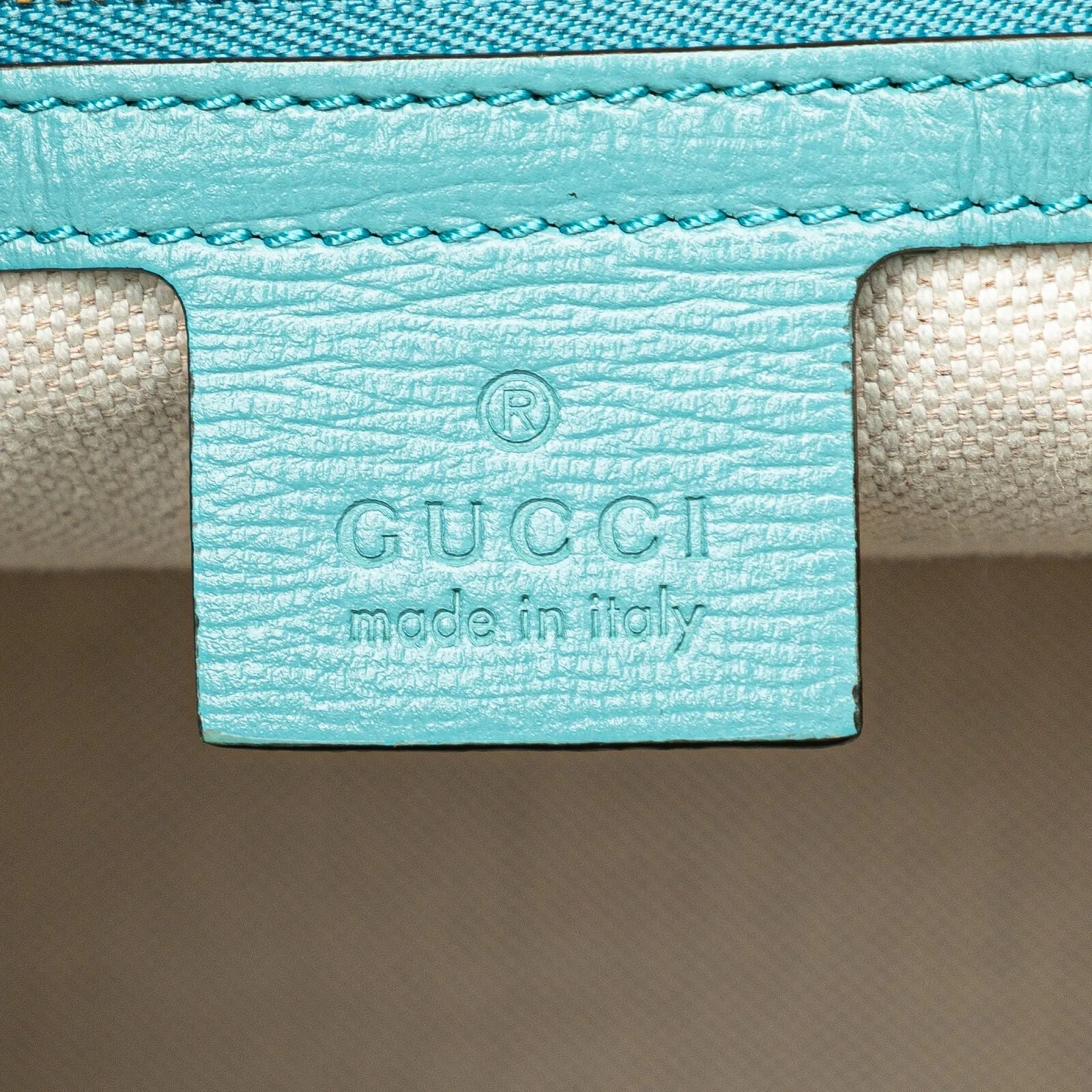 Gucci Horsebit Tote Blue Denim