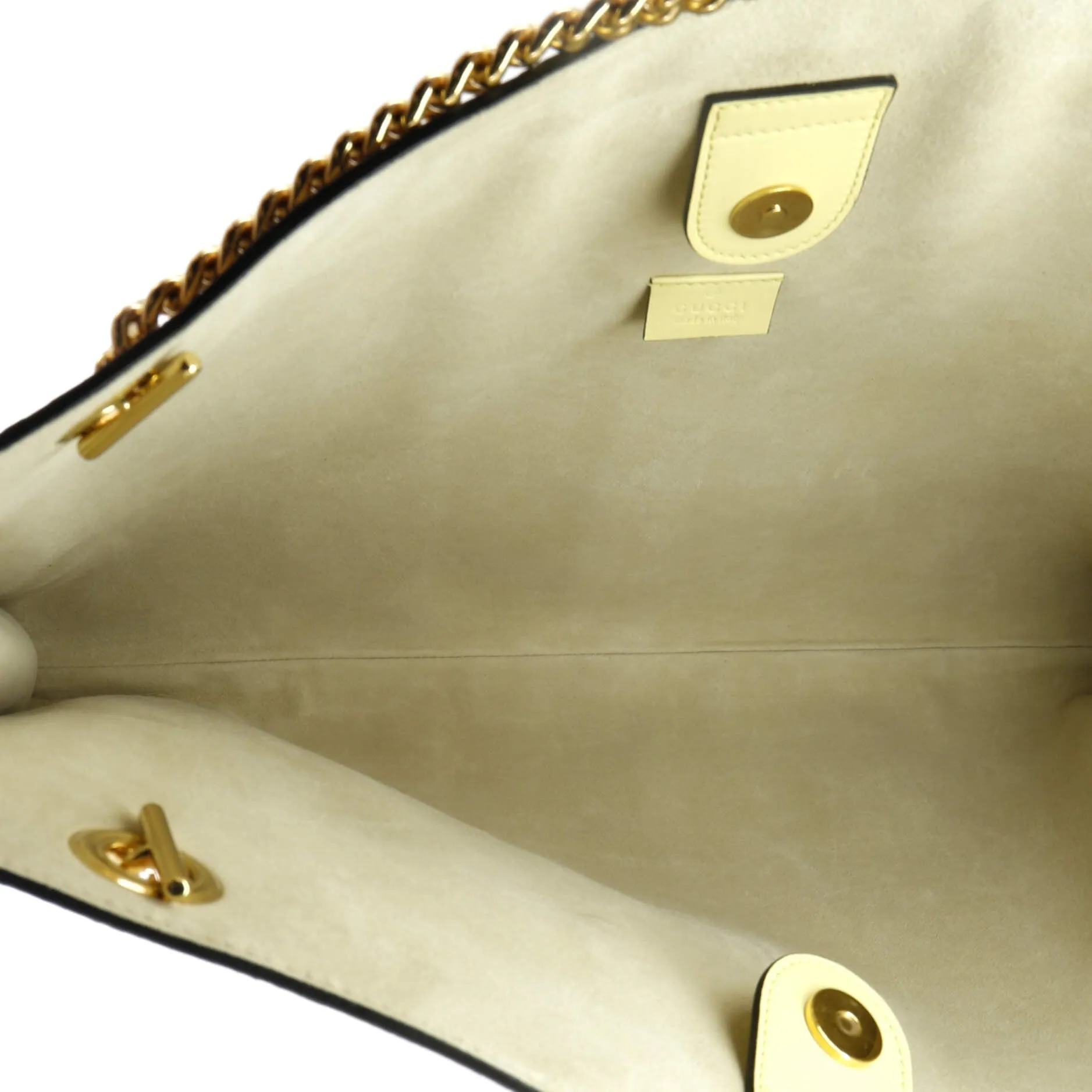 Gucci Rajah Chain Tote Snakeskin Large