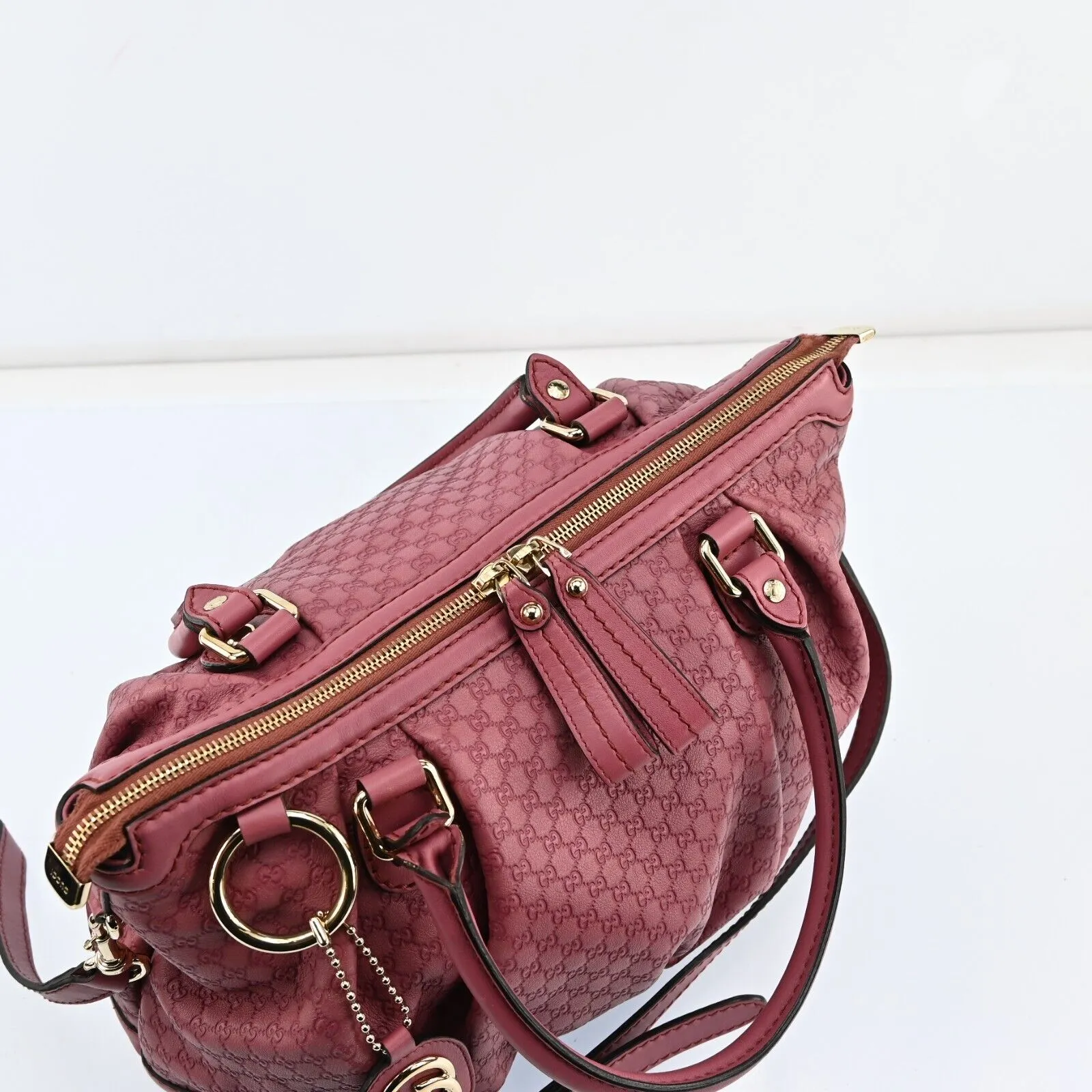 Gucci Sukey Shoulder Tote Bag Gg Leather