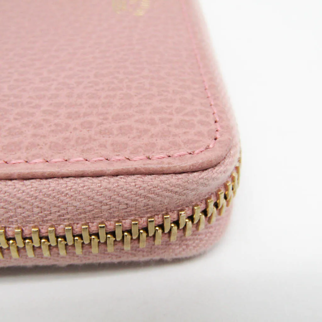 Gucci Women's Leather Card Wallet Pink